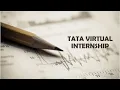 TATA VIRTUAL INTERNSHIP PROGRAM ANALYTICAL REPORT PRESENTATION