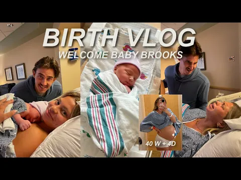 Download MP3 BIRTH VLOG: positive birth story + 23 hours laboring 👶🏼