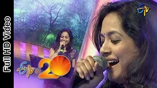 sunitha performance tolisari mimmalni choosindi modalu song in viajaywada etv 20 celebrations