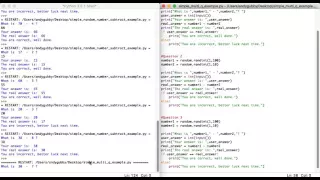 Creating a Maths quiz in Python Step 4