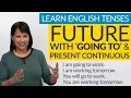 Learn English Tenses FUTURE with GOING TO Present Continuous