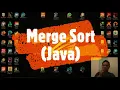 Implementasi Merge Sort Java - Algoritma dan Struktur Data