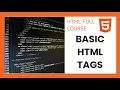 html basic tags html tutorial 1 part 1