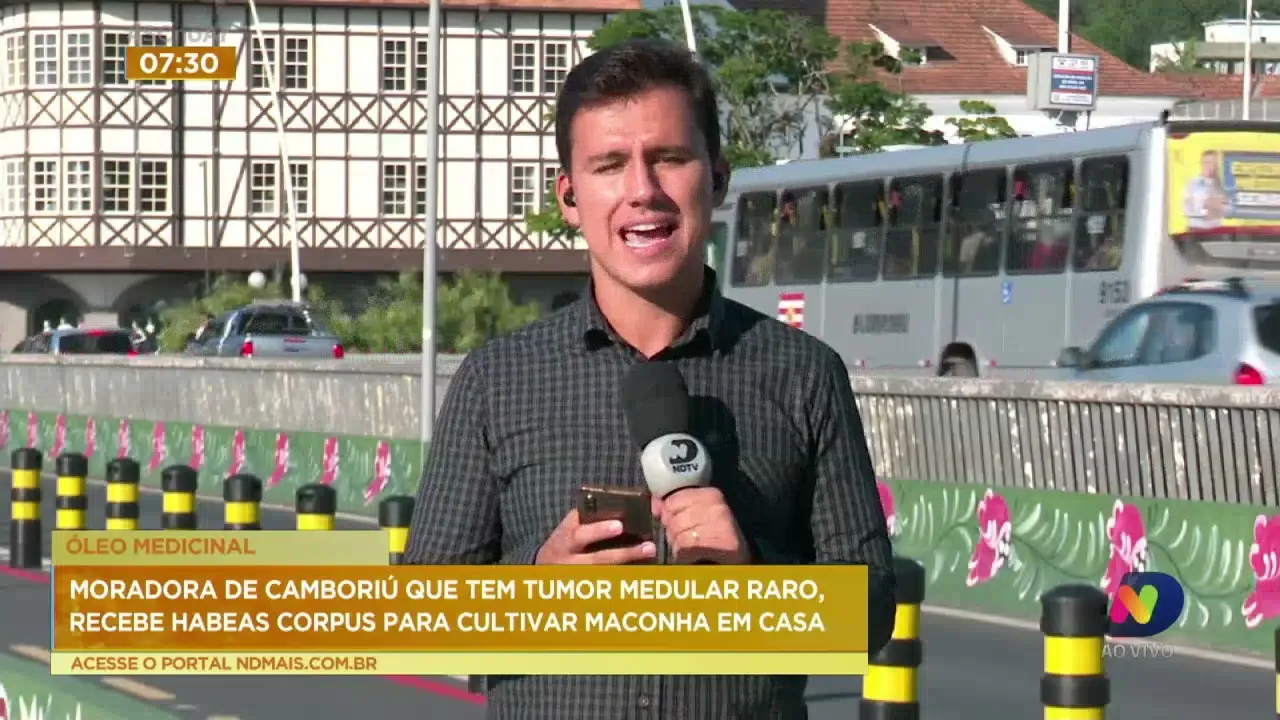 Moradora de Camboriú, que tem tumor medular raro, recebe habeas corpus para cultivar maconha