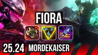 FIORA vs MORDEKAISER TOP 4 KR Master 25 24