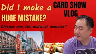 Chicago Sports Spectacular Card Show VLOG Did I choose the wrong show over the Midwest Monster