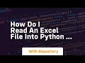 How do I read an Excel file into Python using xlrd Can it read newer Office formats