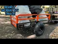 Vevor HEAVY DUTY Full Steel ATV Dump Trailer Best Small Trailer I ve EVER SEEN
