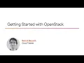 OpenStack Skills Getting Started with OpenStack Course