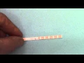 Drug test results how to read a partial line on a drug test