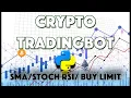 How To Build a Cryptocurrency Trading Bot with Python the Binance API Buy Limit Orders