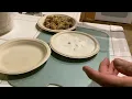 Ecolipak bamboo sugarcane plates review