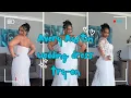 Avery Austin Wedding dress try on at home
