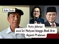 Download Lagu Respon Jokowi, Usai Sri Mulyani hingga Budi Arie di Reshuffle Prabowo.