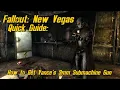 How to Find Vance s 9mm Submachine Gun Fallout New Vegas Guide