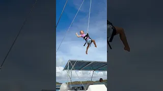 Our Kids Think This Is a Normal Swing… 😳⛵