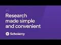 A quick overview of Scholarcy for DSA