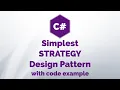 Simplest Strategy Design Pattern in C