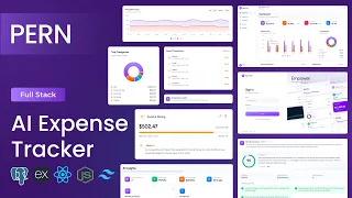 Build a Full-Stack AI Expense Tracker App PERN React Node js Postgres Express