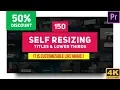 Auto Resizing Titles and Lower Thirds 21729934