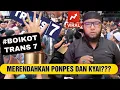 Download Lagu Boycotting Trans 7 because it's against Islamic boarding schools and Islamic scholars? So many pe...