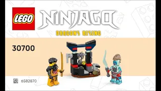 LEGO 30700 Instructions | NINJAGO | Arin vs. Dragonian Battle | Dragons Rising Season 3 | Polybags
