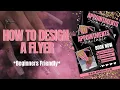 how to design a flyer using canva diy flyers design