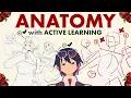 how to draw PERFECT poses for people struggling with anatomy a tutorial