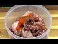 Lagu Alida made the grilled octopus with chili with a novel and easy recipe