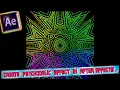 Creating easily psychedelic effects in Aftereffects Kaleidoscope effect