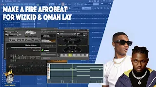 make modern afrobeat in fl studio 20 how to make wizkid x omah lay type beat free flp