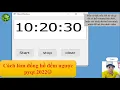 B42 Cach lam dong ho dem nguoc Qtimer 2022 lato channel