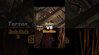 Shere Khan Vs Sabor Meme Edit Disney Tarzan Junglebook 