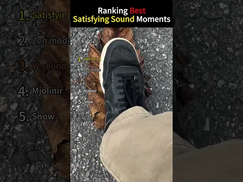 Ranking Best Satisfying Sound Moments #asmr  #funny #odlysatisfying  #satisfying #fyp