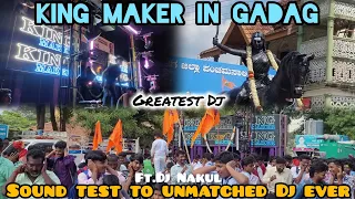massive sound explosion king maker dj nakul rani chennamma jayanti 2024 gadag browsefeatures