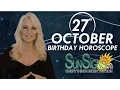 October 27th Zodiac Horoscope Birt ay Personality - Scorpio