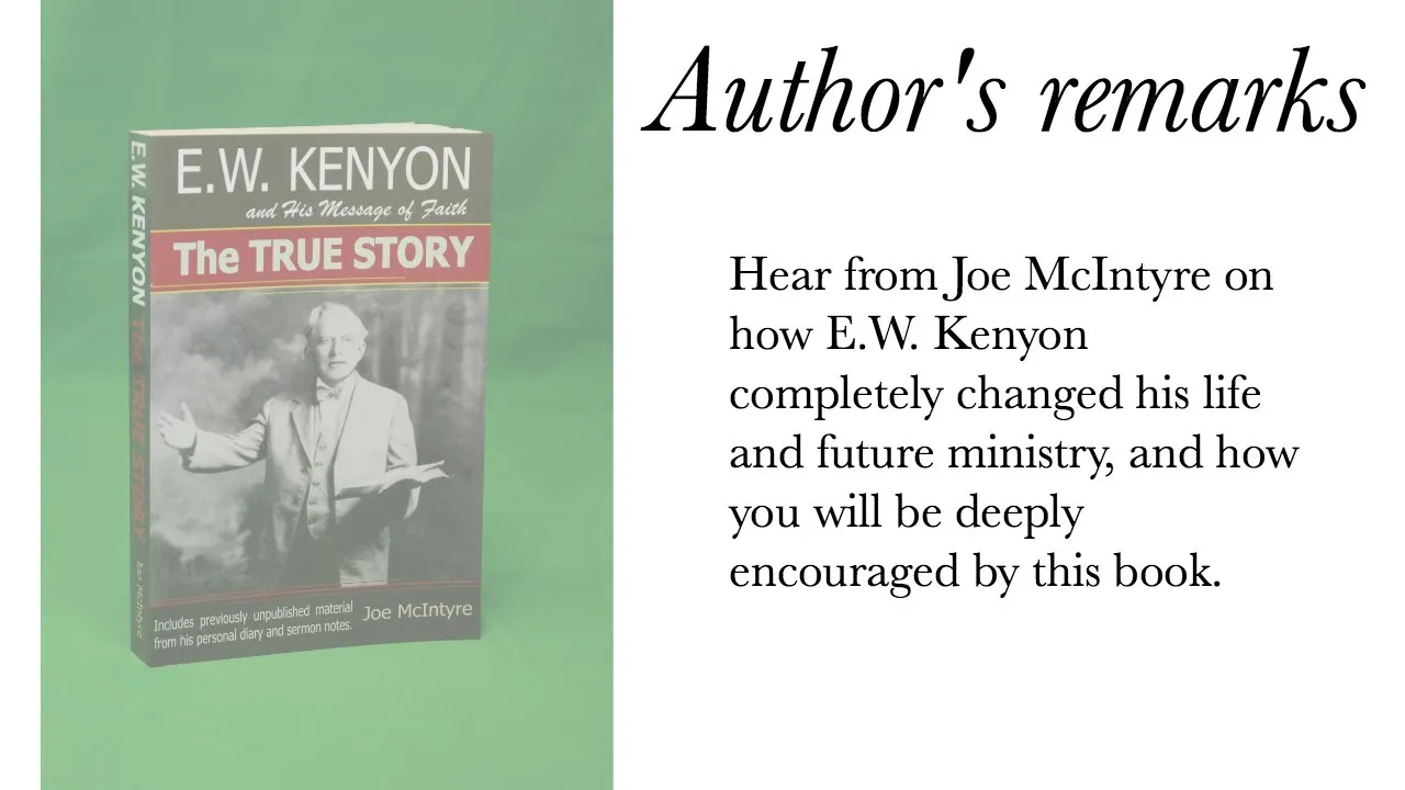 Why you should read E.W. Kenyon and His Message of Faith: the True Story