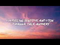 Rachel Chinouriri - One Song Away From Crying (Lyrics)