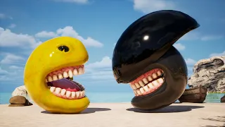 Pacman and Alien