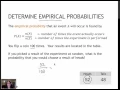 164 Determine Empirical Probabilities 8 7
