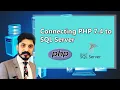 Connect PHP to SQL Server