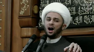 بأبي افدي قتيلا بالطفوف نعي سماحة الشيخ زمان الحسناوي 