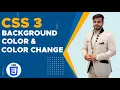 CSS3 Background Color and Color Tutorial in CSS3 Tutorial