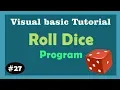 Dice roller Program in Visual basic 6 0 learn visual basic vb tutorial with pdf