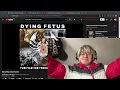 Lagu Dying Fetus - Skull Fucked | First Time Listen \u0026 Reaction
