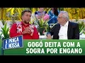 Gogó deita com a sogra por engano | A Praça é Nossa (02/11/17)