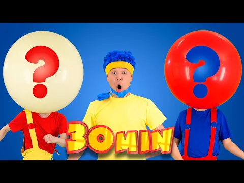 Download MP3 Guess Who is Inside the Balloon | Mega Compilation | D Billions Kids Songs