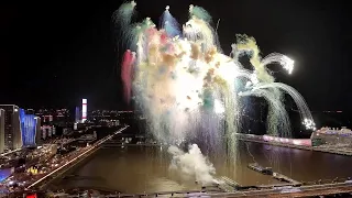 EPIC drone and fireworks show at Shanghai Baoshan Int'l Cruise Terminal in FULL 上海宝山无人机烟花秀完整版