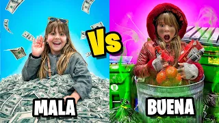 CUANDO ERES BUENA VS CUANDO ERES MALA 😅 | HISTORIA COMPLETA
