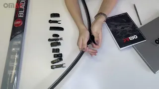 How to Install OMAC Wiper Blades OMAC Premium Wiper Blades OMAC Windshield 2